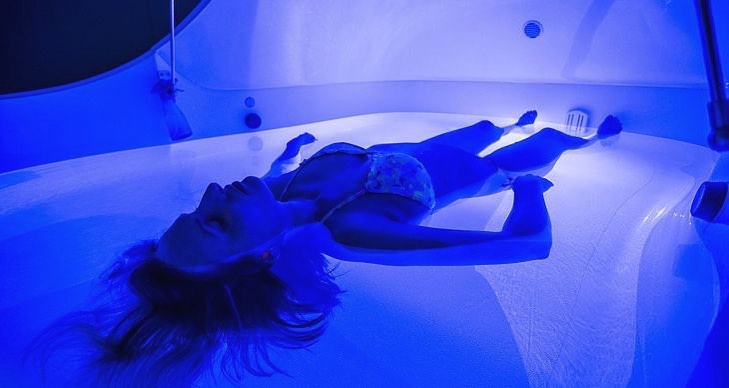 floating